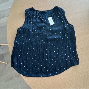 NWT! Banana Republic Midnight Blue Tank - S